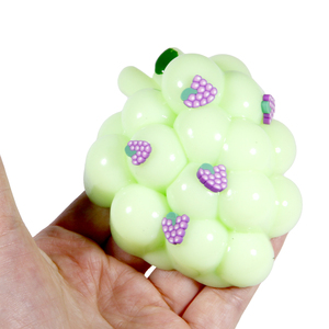 <strong>2025</strong> <strong>Top</strong> Sale Sticky Fruit Squishy Grape <strong>Toy</strong> for Kids Squishy Grape <strong>Toy</strong> Mohi Grape Squishes - Product Image 1