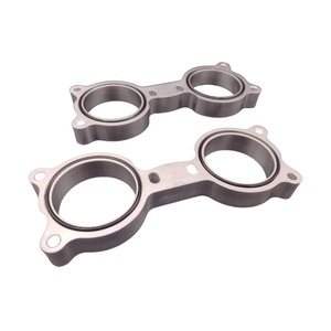 CNC Custom Turning Milling <strong>Machining</strong> Intake Manifold Spacers for WRX STI Model
