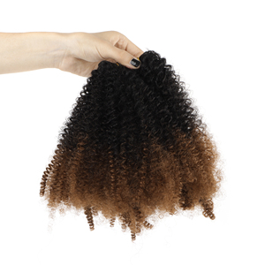 Orientfashion Hot Bán siêu mềm pha trộn afro kinky tóc sợi ngang với đóng cửa cho phụ nữ tóc - Product Image 6