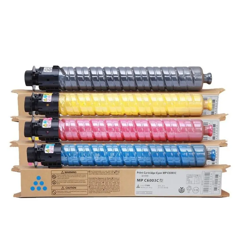 Cartuccia di Toner per fotocopiatrice compatibile a colori MPC6003 per copiatrice Ricoh MPC4503 MPC4504 C5503 C5504 C6003 C6004 produttori