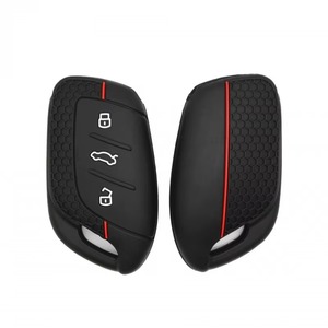For <strong>MG</strong> Silicone Remote Car <strong>Key</strong> Fob Case Cover Keychain Holder <strong>Key</strong> Caps <strong>ZS</strong> HS GT MG4 MG5 MG6 Plus VE ZX EHS EZS 2022 -2024 - Product Image 1