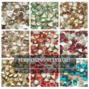 Orijinal Premium Preciosa Pointback Maxima sıcak düzeltme Rhinestones