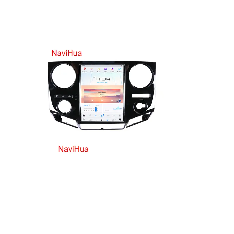 NaviHua Android Radio auto sistema Audio macchina fotografica 360 per Tesla stile Ford F450 F650 F550 Android estero para carro touch Wifi