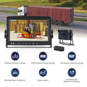 Heavy Duty Truck Millimeter Wave Radar 24GHz Blind Spot Monitoring System with Anti <strong>Collision</strong> Alarm for Parking Reversing Safety - Product Image 5