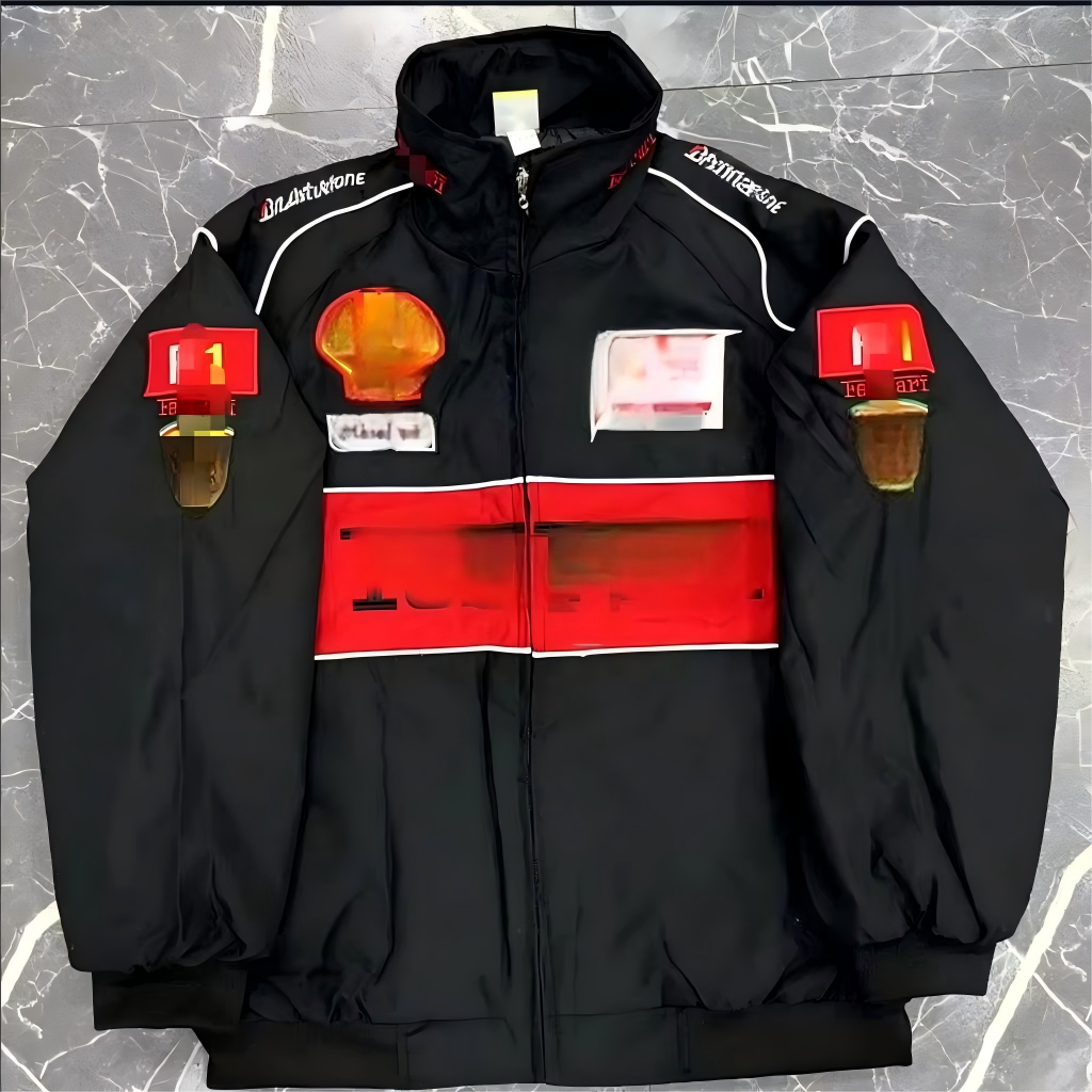 Coque noire F1, rembourrée en coton