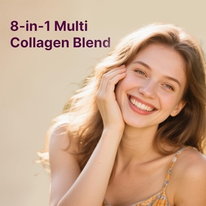 OEM/ODM 8 in 1 Multi <strong>Collagen</strong> Capsules - Hydrolyzed <strong>Collagen</strong> Peptides of Types I, II, III, V, X - Product Image 5