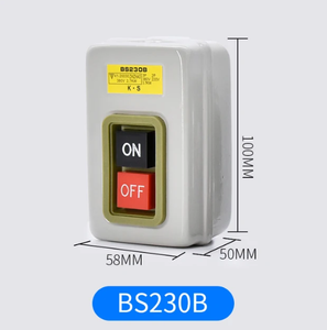 Start stop alimentazione interruttore di alimentazione a pulsante interruttore di alimentazione tre fasi di controllo di accensione interruttore BS11B BS216B BS230B - Product Image 6