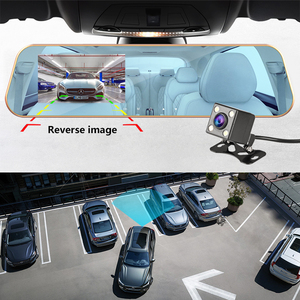 Touch Screen HD <strong>Car</strong> DVR with Night Vision Rearview <strong>Mirror</strong> <strong>Car</strong> Camera Dashcam Automatic Registration Automatic Coverage G-<strong>sensor</strong> - Product Image 3