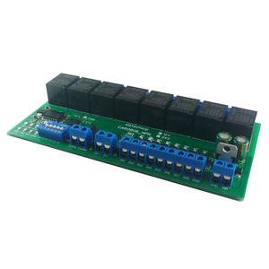Módulo de Relé de Bus de Campo, Módulo de Expansión, 8CH, 12V, NPN, RS485, Modbus, RTU, PLC, IO, Placa de Expansión, NPN/PNP, Entrada Digital, Controlador CAN - Product Image 5
