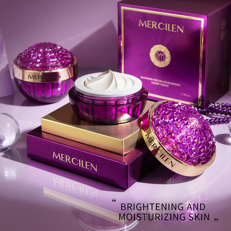 MERCILEN Crème Blanchissante et Anti-Imperfections 50g (Violet)