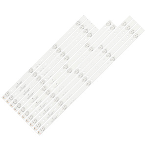 แถบไฟแอลอีดี ZR-1259 JS-D-JP5520-B51EC/C51EC(60416) สำหรับ Akai 55 ''ทีวี AKTV551 4A + 2B + 4ซีพีช/เซ็ตไฟเส้นแอลอีดี