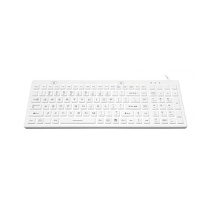 Teclado retroiluminado lavable de silicona con tecla de función