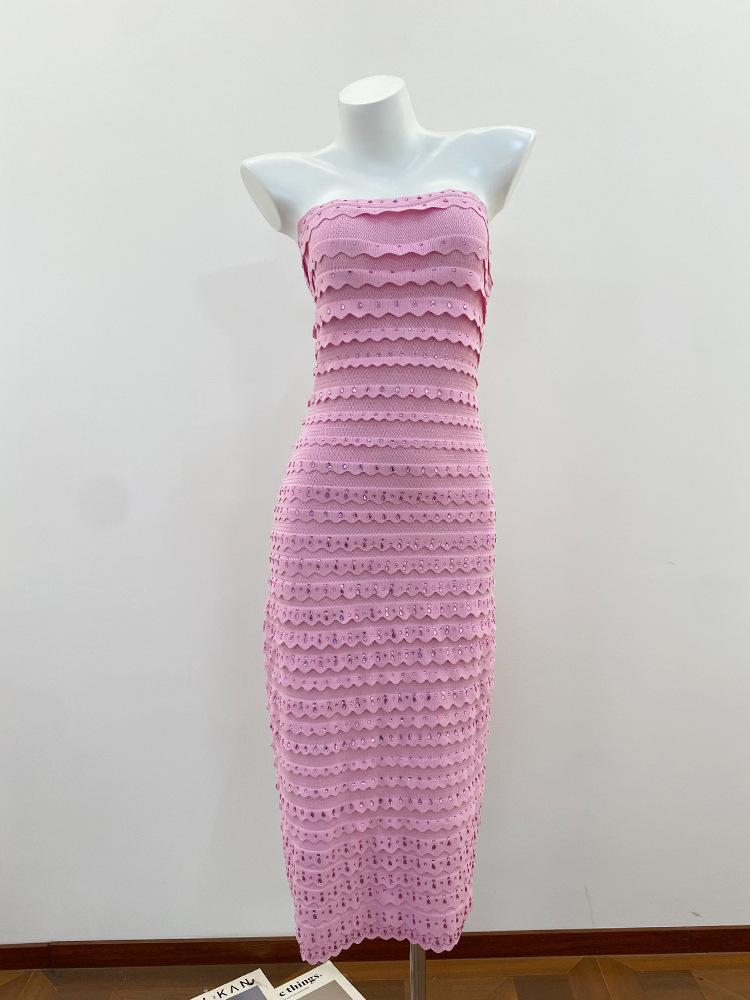 Robe rose