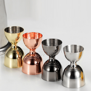 คลาสสิก 1oz/2oz รูปทรงระฆังค็อกเทล Jigger สแตนเลส 304 บาร์วัด Jigger คู่หัว 30/60ml Jigger - Product Image 1