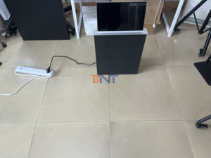 BNT Tabletop <strong>Computer</strong> Monitor Motorized Lift With Full HD Screen 6mm Ultra Narrow Screen Frame for Paperless Conference <strong>System</strong> - Product Image 6