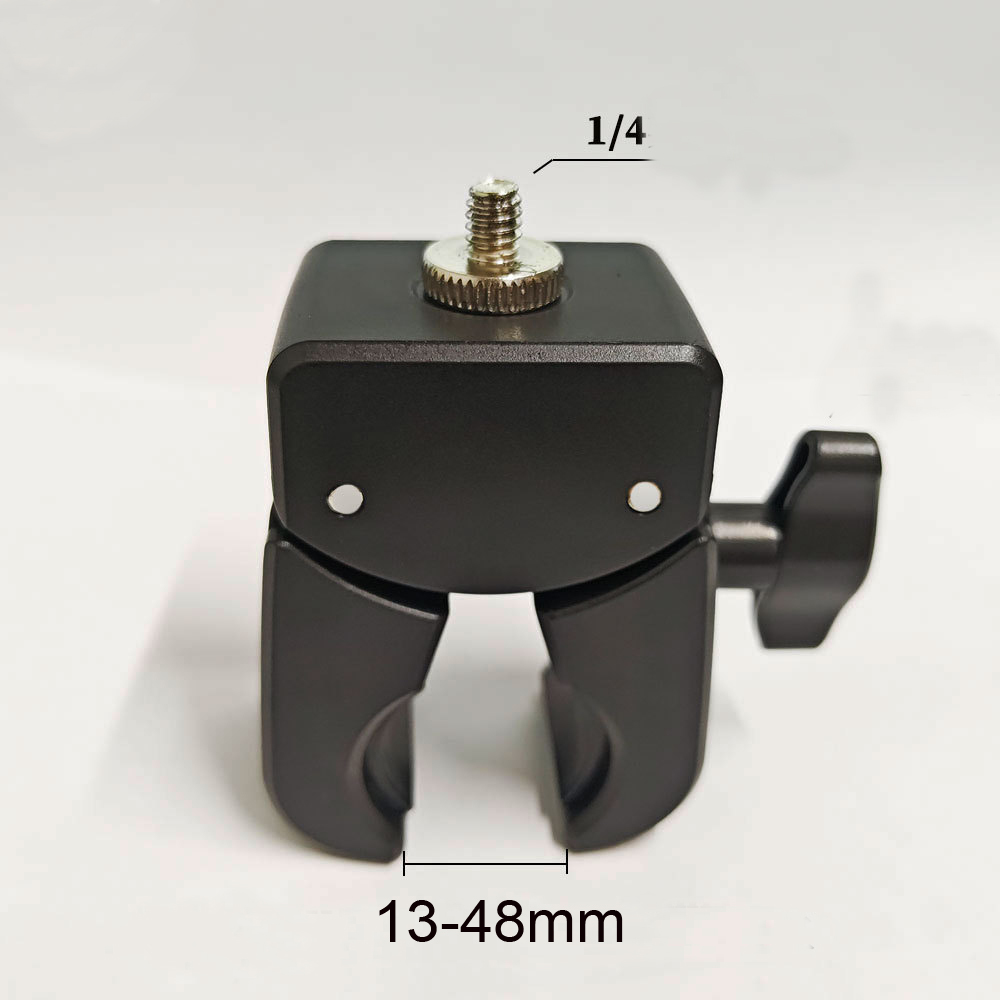 Black Clamp with 1/4 screw