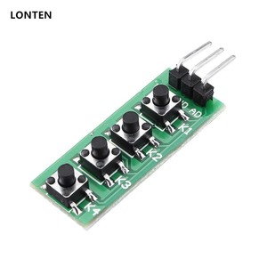 แผงวงจร PCB แผง94V0หลายชั้นแผงวงจร PCB โมดูล4ปุ่มสวิตช์ปุ่ม KC11B04สำหรับอิฐอิเล็กทรอนิกส์แบบกำหนดเอง - Product Image 3