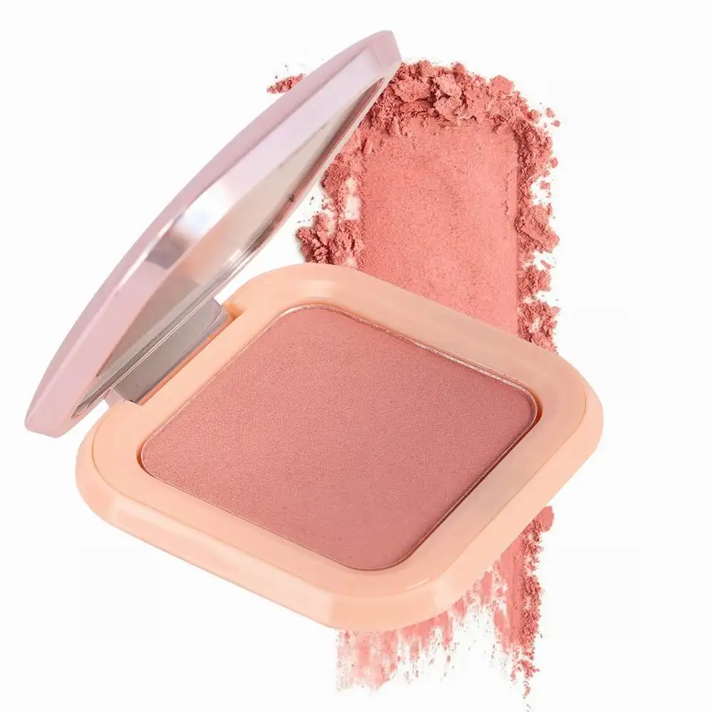 Neue Creme Blush On Powder Benutzer definierte romantische Farbe Professional Makeup Star Glow Powder Blush und Highlighter Palette