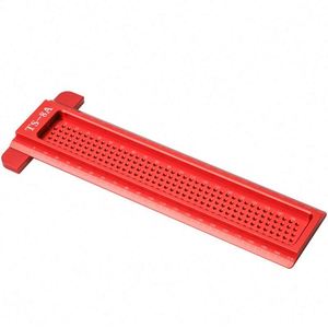 ANDUUK W-73 Aluminum Alloy Right Angle <strong>Hole</strong> Positioning Precision Marking Ruler square Scribing Tool Woodworking <strong>Scriber</strong> - Product Image 1