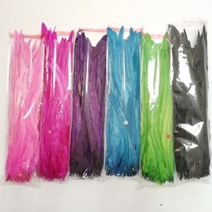Wholesale 100pcs Per Pack 35-40cm Rooster Tails <strong>Feather</strong> Coque <strong>Feather</strong> For Carnival Festival Holiday Costume Decorations - Product Image 1