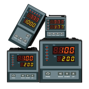Indicador de proceso de pantalla LED de segmento digital de entrada universal de alta precisión 0.2% con 4-20ma opcional, RS485, relé - Product Image 1