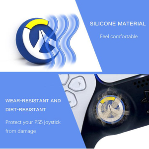 Silikon başparmak sapları Analog sopa koruyucu kapak Joystick PS5 için ünlü oyun tema Caps/PS4/XBOX serisi/XBOX ONE kontrolörleri - Product Image 4