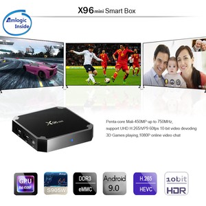 Hochwertige Android 9.0 TV-Box X96mini Amlogic S905W Quad Core 2GB <span class=keywords><strong>RAM</strong></span> 16GB ROM Werks versorgung Günstiger Preis Mortal Set-Top-Box - Product Image 3
