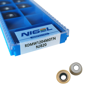 Nigel thương hiệu rdmw1204mm0tn cắt chèn CNC công cụ tiện công cụ phụ kiện tungsten <span class=keywords><strong>carbide</strong></span> chèn cho thép không gỉ - Product Image 1