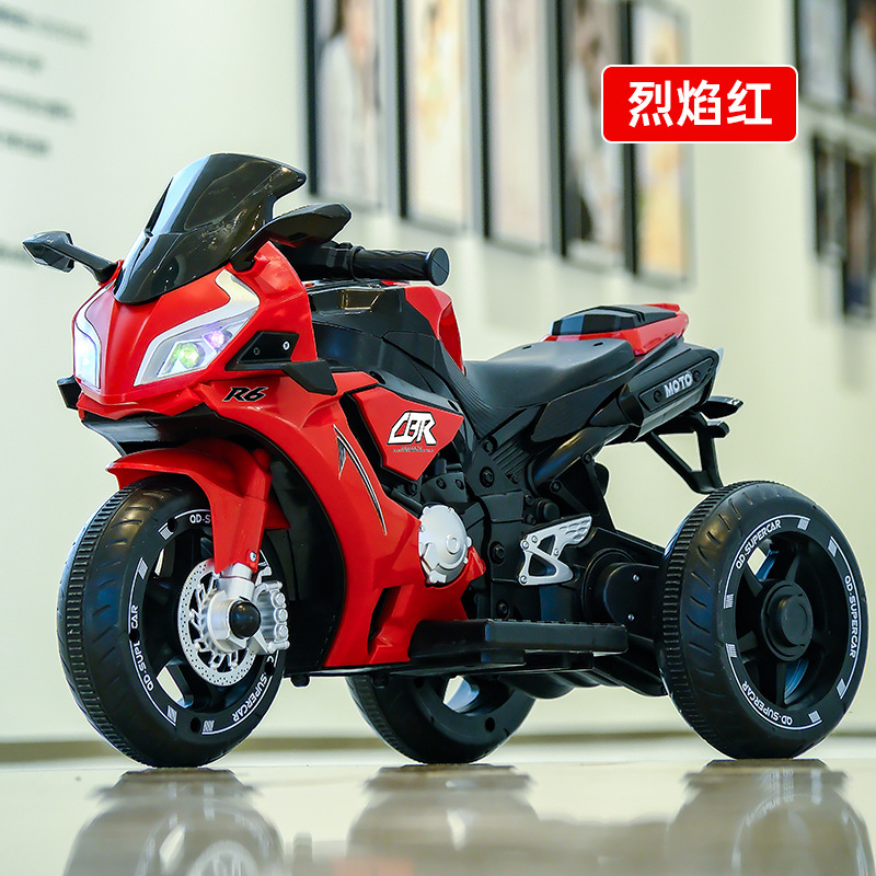 standard model-flame red single drive small battery powered earl