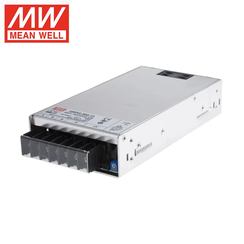 Mean Well HRP-300-3.3 300W 60A 3.3V แหล่งจ่ายไฟ SMPS จอแสดงผล LED PFC ฟังก์ชันระยะไกลแหล่งจ่ายไฟ