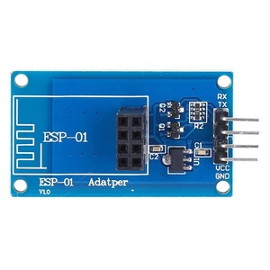 <strong>ESP8266</strong> <strong>ESP</strong>-<strong>01</strong> Serial <strong>WiFi</strong> <strong>Wireless</strong> Adapter <strong>Module</strong> 3.3V 5V Esp01 Breakout PCB Adapters Compatible - Product Image 4