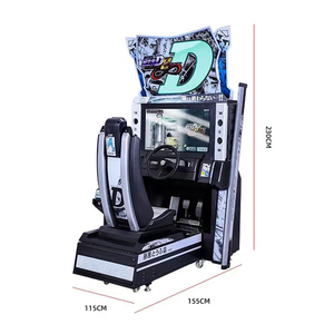 初始D街机赛车投币32液晶驾驶汽车模拟器视频游戏机 - Product Image 3