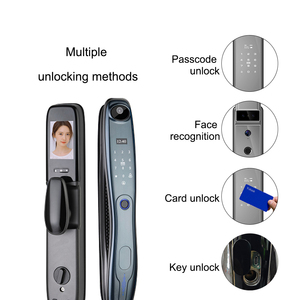 Cerradura Inteligenteフェイススマートロック3D認識AIアルゴリズムロック解除秒WiFiハブ統合Tuya APP Hotel Ttlock - Product Image 3