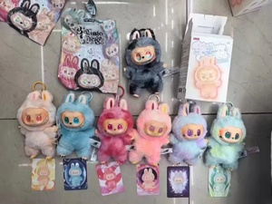 ラッキーギフトプッケージの波がやってくるモンスターのLabubu V3シリーズブラインドテディボックスビニールベースおもちゃのアニメキャラクター