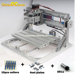 CNC3018 DIY CNC 路由器套件 2 合 1 迷你雕刻机 GRBL 控制 3 轴用于 PCB PVC 塑料丙烯酸木车 - Product Image 2