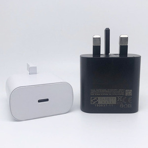 2025 Original Factory <strong>Adapter</strong> 25W PD Chargeur Type-C Fast Adopt EU US <strong>UK</strong> Plug USB C Wall Charger Block for Samsung S25 A53 A52
