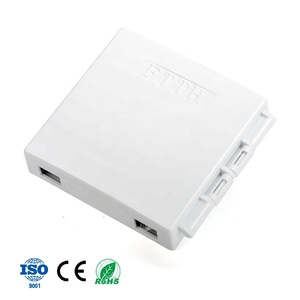 FtthターミネーションボックスABSプラスチックFTTH 86タイプCE認証付き光ファイバーフェイスプレート - Product Image 5