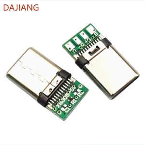 DAJIANGOEMカスタマイズUSBタイプポートDC電源ジャックメス2.03.0 3.1 A BCメタルミニソケットPDオスプラグ充電アダプター - Product Image 4