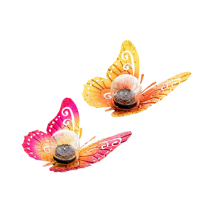 Luci solari da giardino per esterni luci lucciole impermeabili luci a farfalla luci solari a Led per insetti - Product Image 4