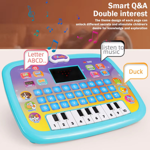 Jumon English Learning <strong>Machine</strong> Toy Tablet <strong>Computer</strong> Baby Laptop Toy Educational Toys Kids Learning With Led Screen - Product Image 2