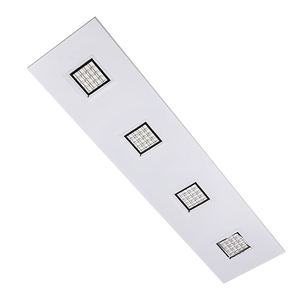 OLAMLIGHT แผงไฟ Led,แผงไฟ Led สำหรับติดเพดานแบบเชิงเส้นขนาด80 Led สามส่วนยาว150ซม. - Product Image 2