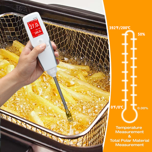 WEIAI Portable Digital Used Cooking Oil Quality <strong>Tester</strong> Detector <strong>Fast</strong> Measurement TPM Lab Canteen Restaurant Cooking Oil <strong>Tester</strong> - Product Image 3