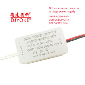 5V2A AC220V-DC5V2.4A โมดูลแหล่งจ่ายไฟฟ้าคงที่ภายนอกสำหรับแถบไฟ LED 09 - Product Image 2