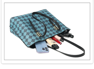 OEM/ODM tasarımcı Trendy PU bayanlar bayanlar için omuzdan askili çanta moda Laptop çantası lüks bayanlar Tote çanta