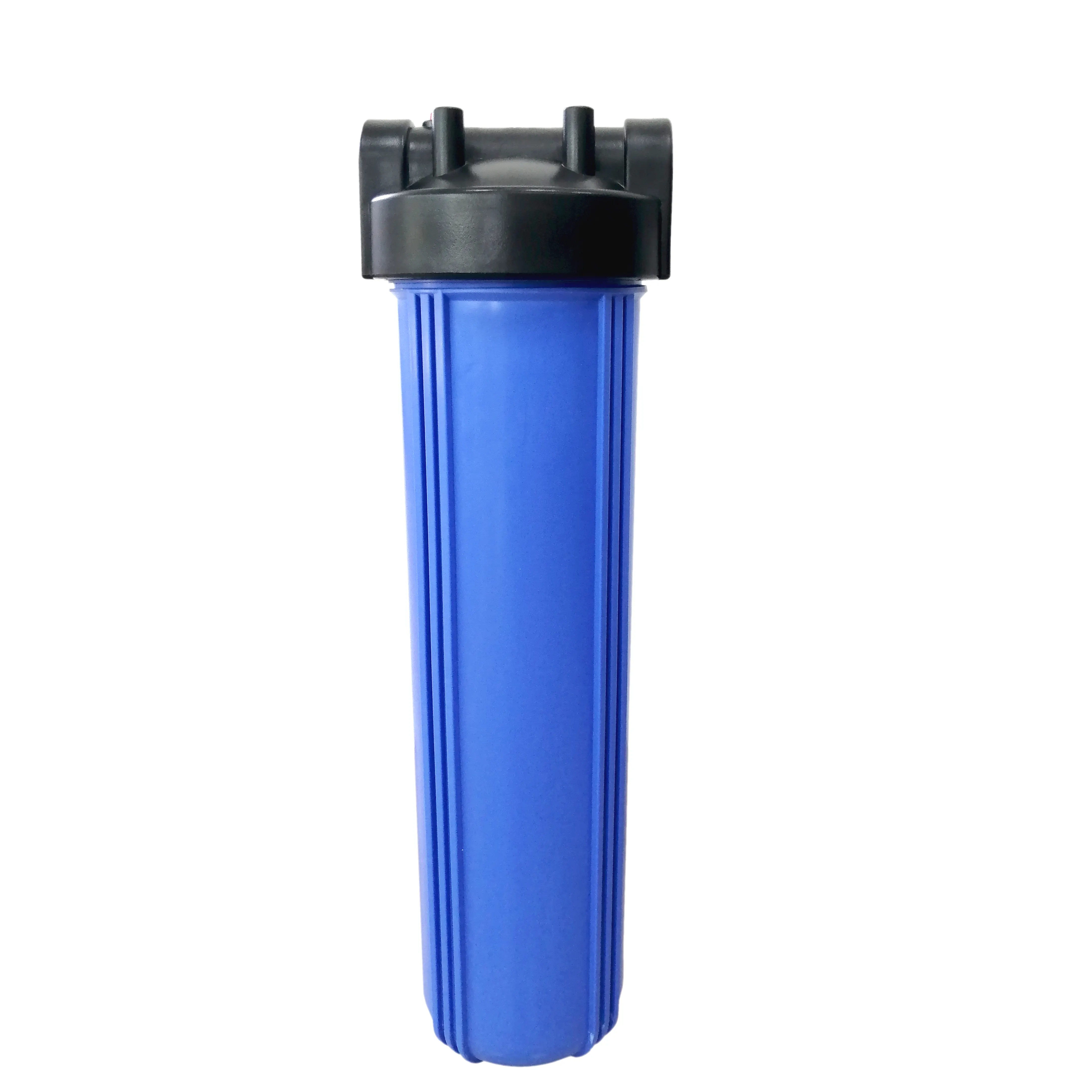 Filter bawah wastafel sistem Filter air penggantian wadah Filter plastik 10 inci 20 inci rumah Filter ramping