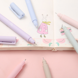 Popular 0,5 MM Morandi Gel Pen Kawai Útiles escolares Juego de bolígrafos - Product Image 4