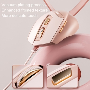 Großhandel Beliebte Inphic DR8 2.4G drahtlose Tri-Mode-Aufladung Mute Office Gaming Mäuse Laptop-Computer Heimgebrauch Wiederauf ladbare Maus - Product Image 6