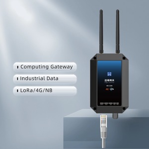 IP67 -40 °C ~ 80 °C 64 nodos por red Transmisión inalámbrica de datos industriales DTU Industrial 4G/LoRa/RS485 Edge Gateway - Product Image 1