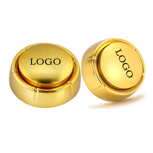 Factory Wholesale <strong>Custom</strong> Christmas Gifts DIY Sticker Bell Golden <strong>Easy</strong> <strong>Button</strong> Sound Talking Toys Recordable Answer Buzzers - Product Image 1