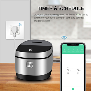 Bingoelec akıllı WiFi Tuya akıllı yaşam App kontrol soket ab tak Outlet şarj Alexa Google ev için - Product Image 4